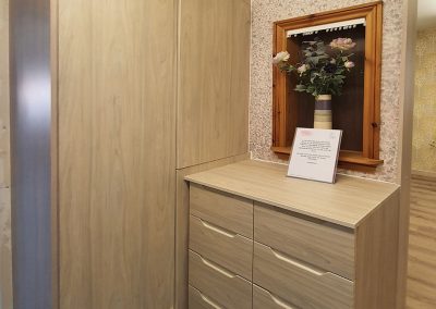 Fitted bedroom furniture - showroom gallery